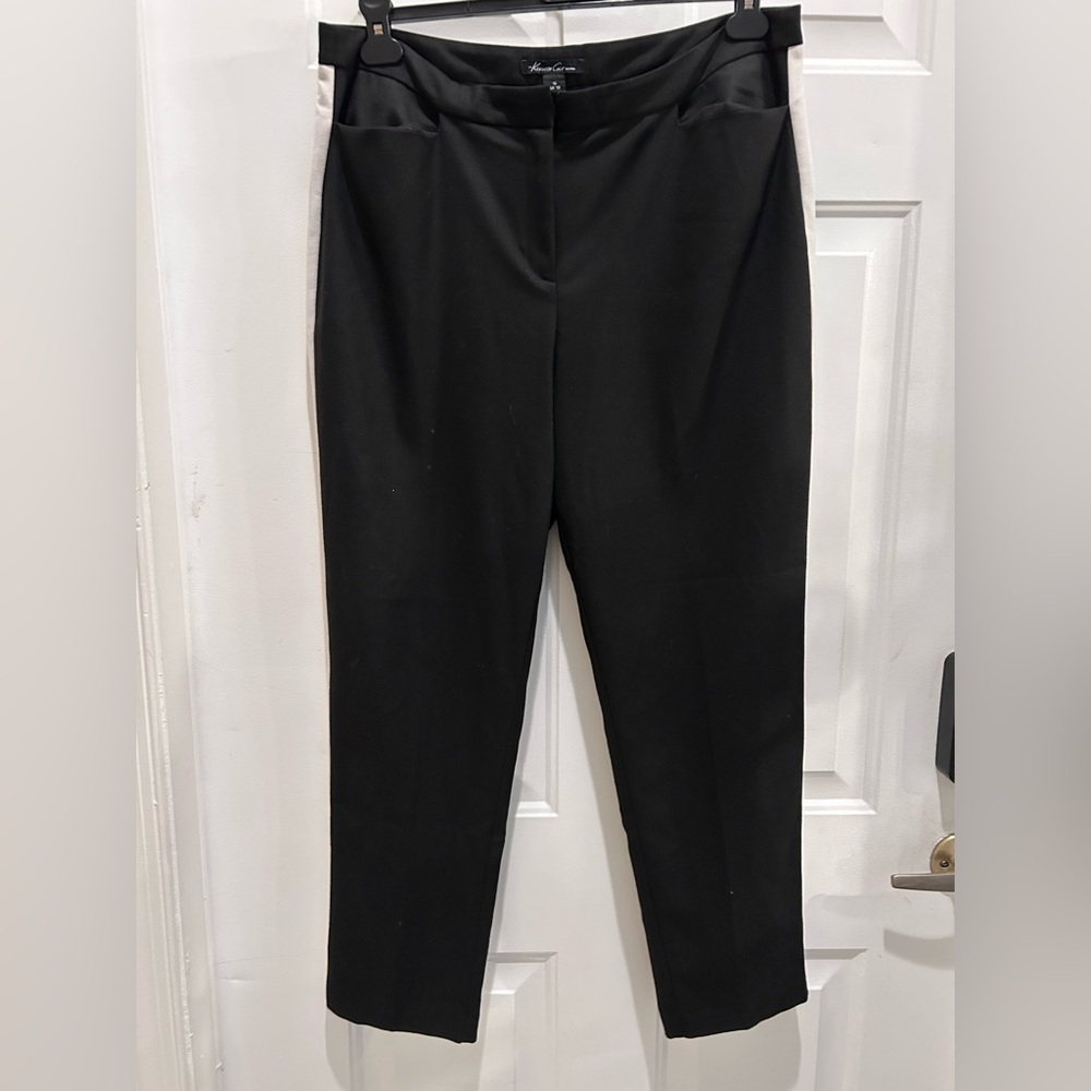 Kenneth Cole New York Black and White Trousers